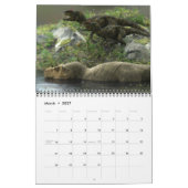 2020 DINOSAUR WERELDKALENDAR: Kinder agenda afdruk Kalender (Mar 2027)