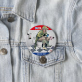 2020 door het toilet ronde button 7,6 cm (In situ)