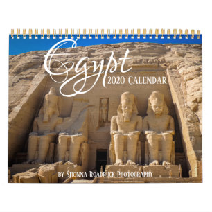 2020 Egypt Calendar door Shonna Roadruck Photograp Kalender