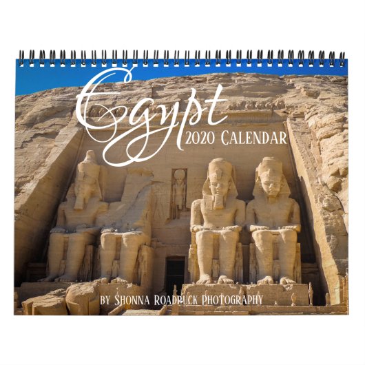 2020 Egypt Calendar van Shonna Roadruck Fotografie Kalender (Hoes)