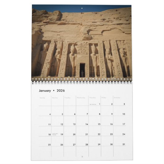 2020 Egypt Calendar van Shonna Roadruck Fotografie Kalender (Jan 2026)