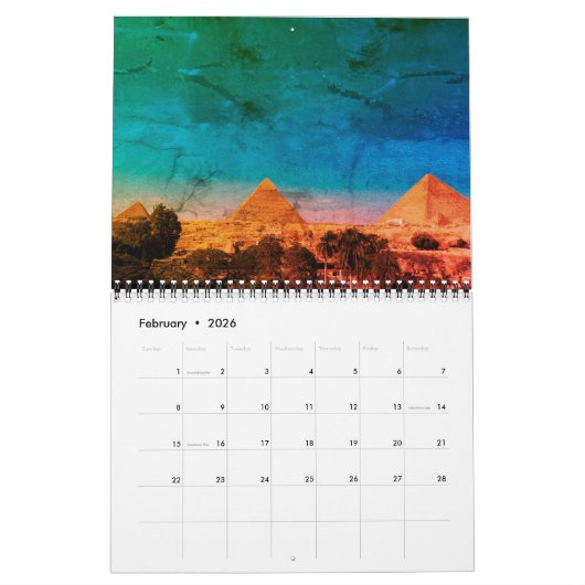 2020 Egypt Calendar van Shonna Roadruck Fotografie Kalender (Feb 2026)