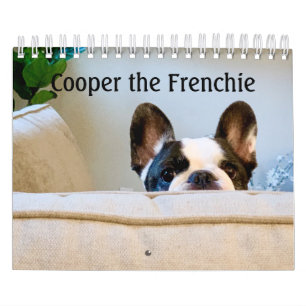 2020 French Bulldog Calendar - Cooper the Frenchie Kalender