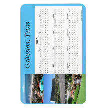 2020 Full Year Magnetic Calendar Magnet