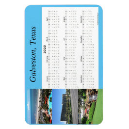 2020 Full Year Magnetic Calendar Magnet Magneet