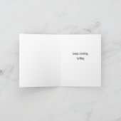 2020 Funny Christmas Kaart Alien Ontvoering van de (Binnen)