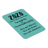 2020 geloven in jezelf magneet (Rechterzijde)