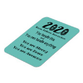 2020 geloven in jezelf magneet (Linkerzijde)