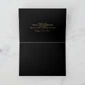 2020 Gelukkig Nieuwjaar Elegant Vuurwerk Groet Kaart (Binnen)