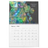 2020 Gemstone Crystal Rock Pattern-ontwerpkalender Kalender (Feb 2026)