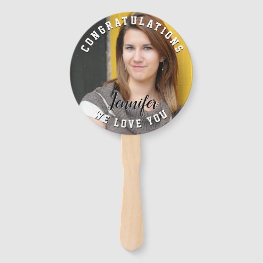 2020 Gepersonaliseerd Afstuderen Handwaaier (Achterkant)