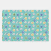 2020 Gezichtsmasker Covid Quarantine Patroon Inpakpapier Vel (Voorkant)