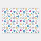 2020 Gezichtsmasker Covid Quarantine Patroon Inpakpapier Vel (Voorkant 3)