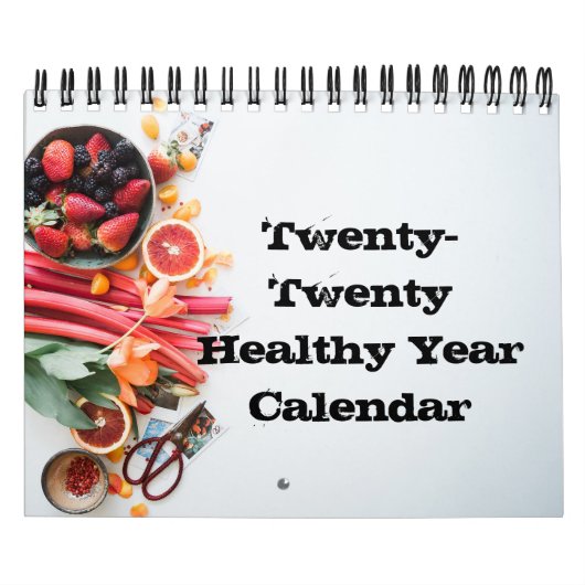2020 gezonde jaarkalender kalender (Hoes)