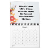 2020 gezonde jaarkalender kalender (Mar 2027)