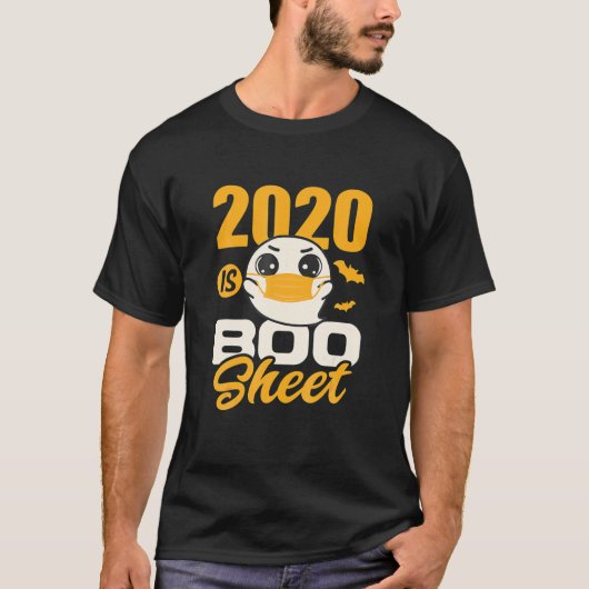 2020 Halloween is BOO-vellen host T-shirt (Voorkant)