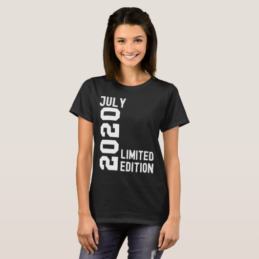 2020 Happy Birthday Party T-shirt (Voorkant volledig)