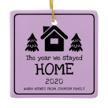 2020 Het Jaar Dat We Thuis Bleven Foto Paars