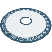 2020 het jaar van de vergrendeling kerstboom rok (Gekanteld)