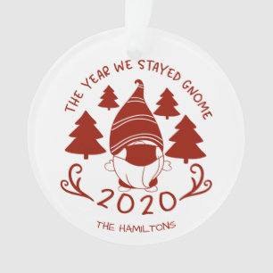 2020 Het jaar waarin we Gnome bleven - Leuk voor C Ornament