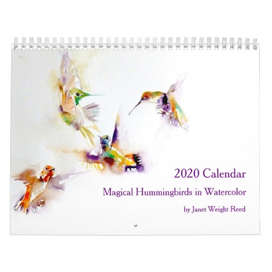 2020 Hummingbird Calendar Kalender (Hoes)