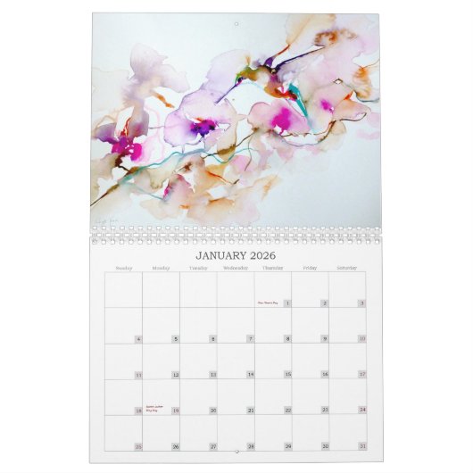 2020 Hummingbird Calendar Kalender (Jan 2026)