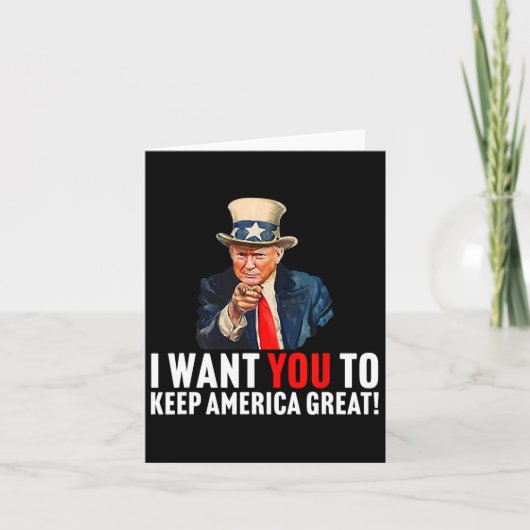 2020 - Ik wil dat je Amerika groot houdt - Uncle S Kaart (Voorkant)