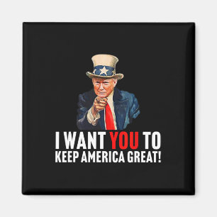 2020 - Ik wil dat je Amerika groot houdt - Uncle S Magneet