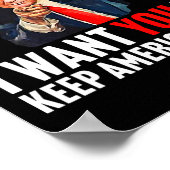 2020 - Ik wil dat je Amerika groot houdt - Uncle S Poster (Hoek)