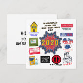 2020 in Memoriam | Kerst van quarantaine (Voorkant / Achterkant)