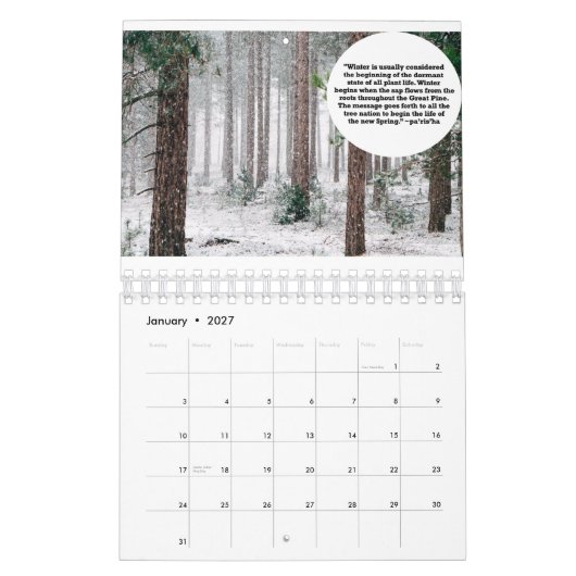 2020 Inspirerend prijsopgave Kalender (Jan 2027)