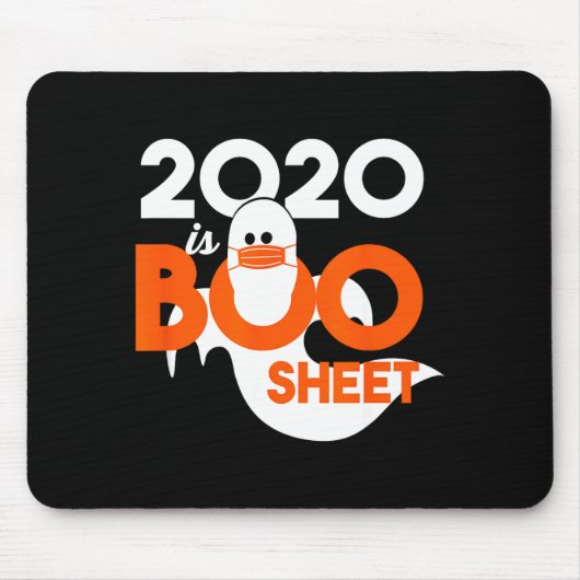 2020 is boo blad spook Halloween  Muismat (Voorkant)