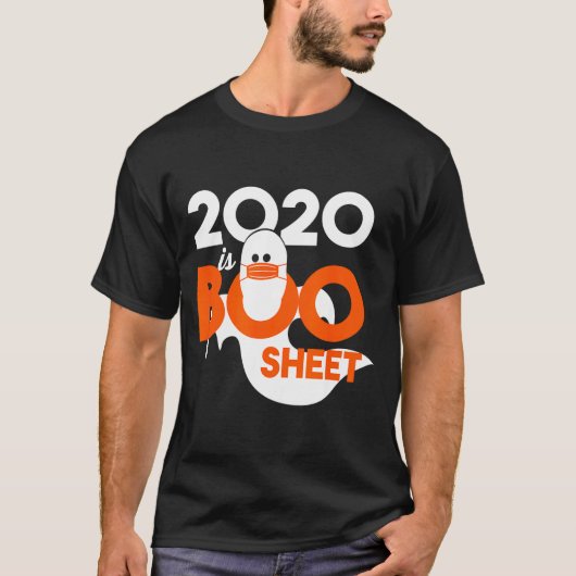 2020 is boo blad spook Halloween T-shirt (Voorkant)