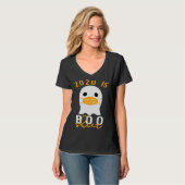 2020 Is Boo Sheet Halloween In Quarantine Costume T-shirt (Voorkant volledig)
