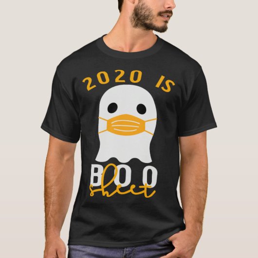 2020 Is Boo Sheet Halloween In Quarantine Kostuum  T-shirt (Voorkant)
