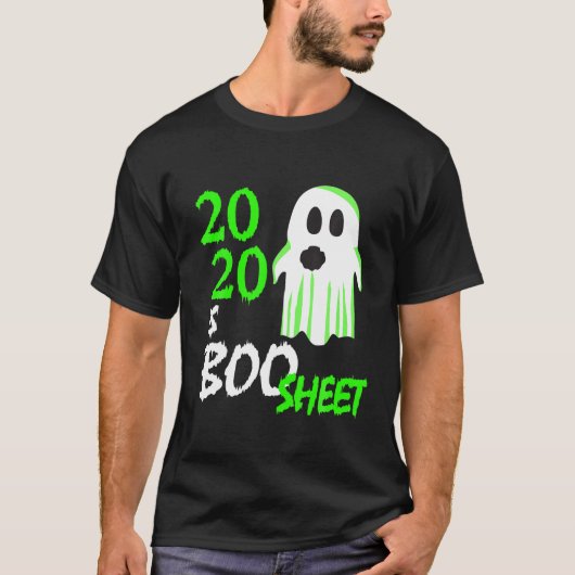 2020 is een bladerkostuum voor mannen - Ghost Hhal T-shirt (Voorkant)