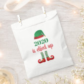 2020 is opgevoed met grappig kerstGezegde Bedankzakje (Geknipt)