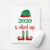 2020 is opgevoed met grappig kerstquarantaine-Geze Muismat (Met muis)