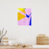 2020 jaar kalender voor thuis en kantoor. poster (Keuken)