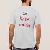 2020 jaar uit de hel T-Shirt (Achterkant)