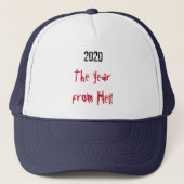 2020 jaar uit Hell Trucker Hat Trucker Pet (Voorkant)