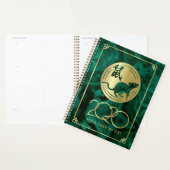 2020 Jaar van de Rat - Malachite en Gold Planner (Display)