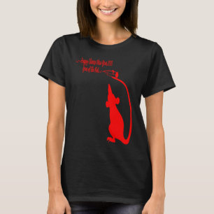 2020 Jaar van de ritten Happy Chinese Zodiac Ne T-shirt