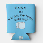 2020 Jaar van de toiletrol Blikjeskoeler (Achterkant)