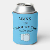 2020 Jaar van de toiletrol Blikjeskoeler (Blikje Achterkant)