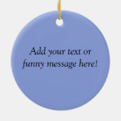 2020 Jaar van de toiletrol Keramisch Ornament (Achterkant)