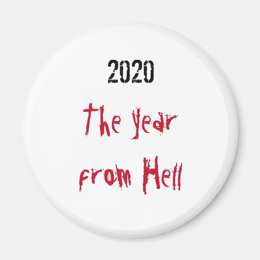 2020 jaar van Hell Magnet (Voorkant)
