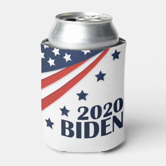 2020 Joe Biden verkiezingen Blikjeskoeler (Blikje Voorkant)