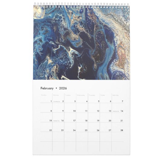 2020 Johnson Abstracte Art Calendar Kalender (Feb 2026)