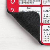 2020-kalender - Aangepaste Kantoor voor kleuren Muismat (Hoek)